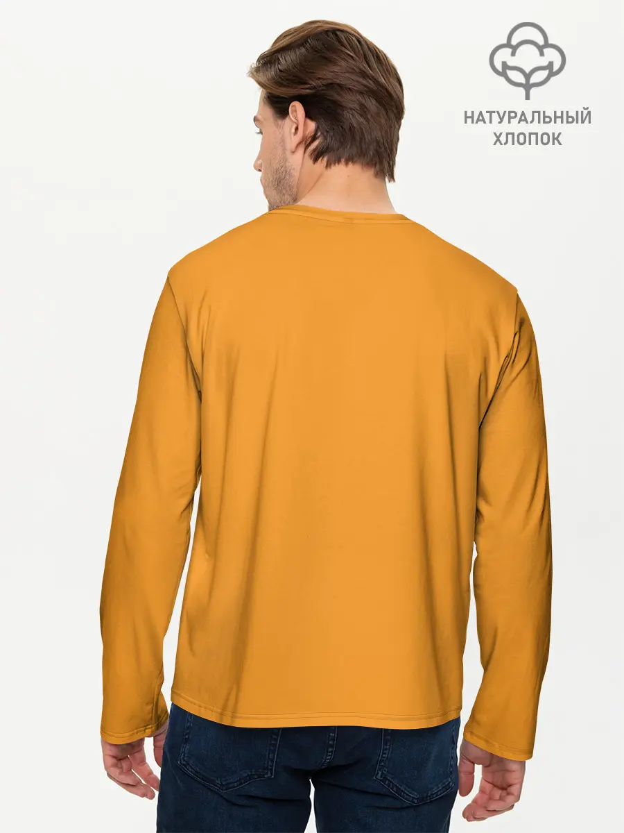 Мужской лонгслив базовый / Корги (P007_P004ooo1598865, P004ooo1598865)