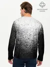 Мужской лонгслив базовый / БРЫЗГИ КРАСОК ЧЁРНЫЙ (P007_P004ooo1606441, P004ooo1606441)