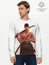 Мужской лонгслив базовый / One Piece - Zoro (P007_P004ooo1606579, P004ooo1606579)