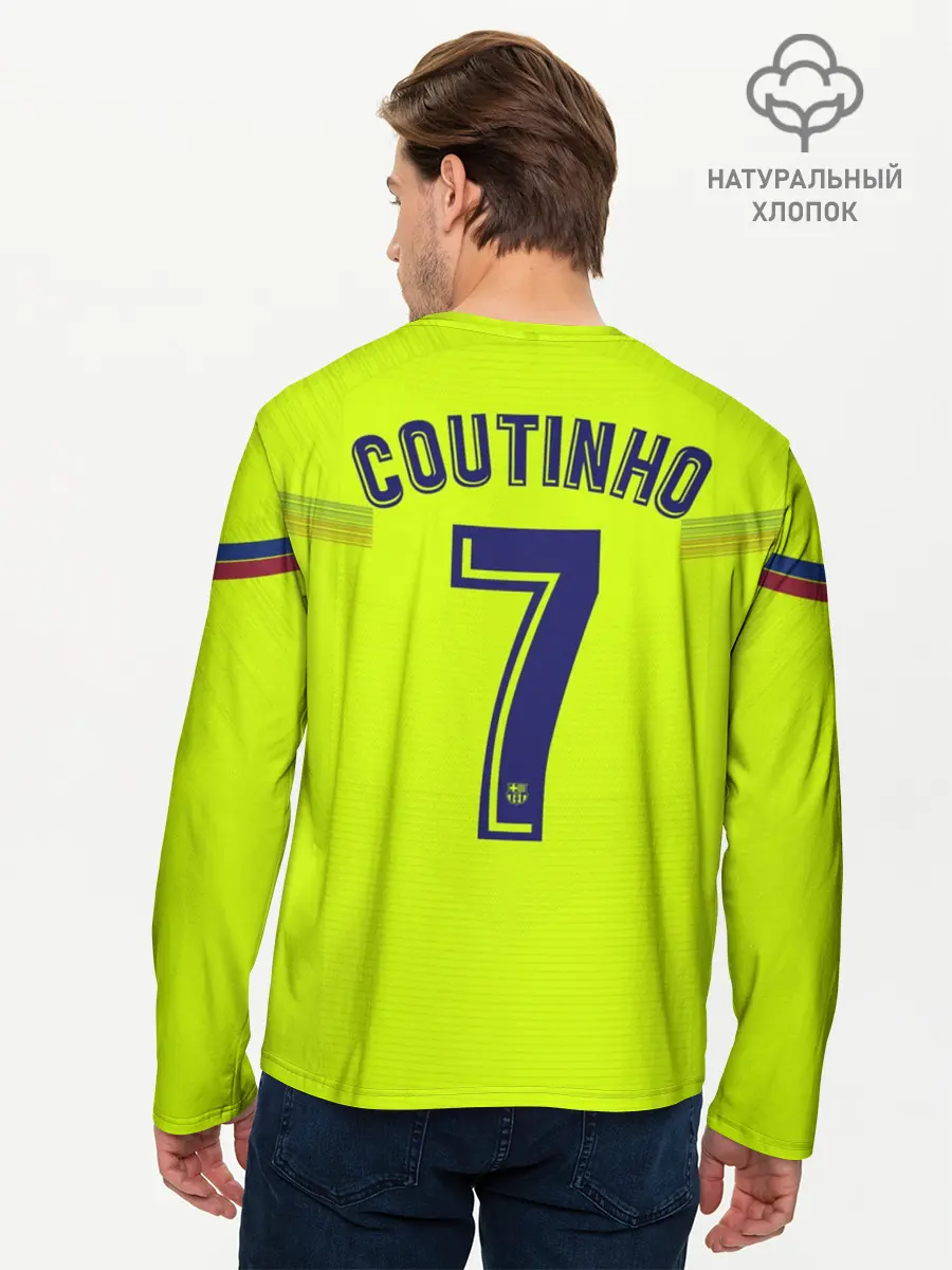 Мужской лонгслив базовый / Coutinho away 18-19 (P007_P004ooo1605433, P004ooo1605433)