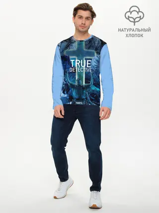 Мужской лонгслив базовый / TRUE DETECTIVE