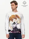 Мужской лонгслив базовый / Ирина Шидо | High School DxD (P007_P004ooo1607457, P004ooo1607457)