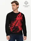Мужской лонгслив базовый / BERSERK elements red (P007_P004ooo1607611, P004ooo1607611)
