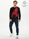 Мужской лонгслив базовый / BERSERK elements red (P007_P004ooo1607611, P004ooo1607611)