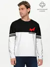 Мужской лонгслив базовый / MONOKUMA SCHOOL ФОРМА (P007_P004ooo1607709, P004ooo1607709)