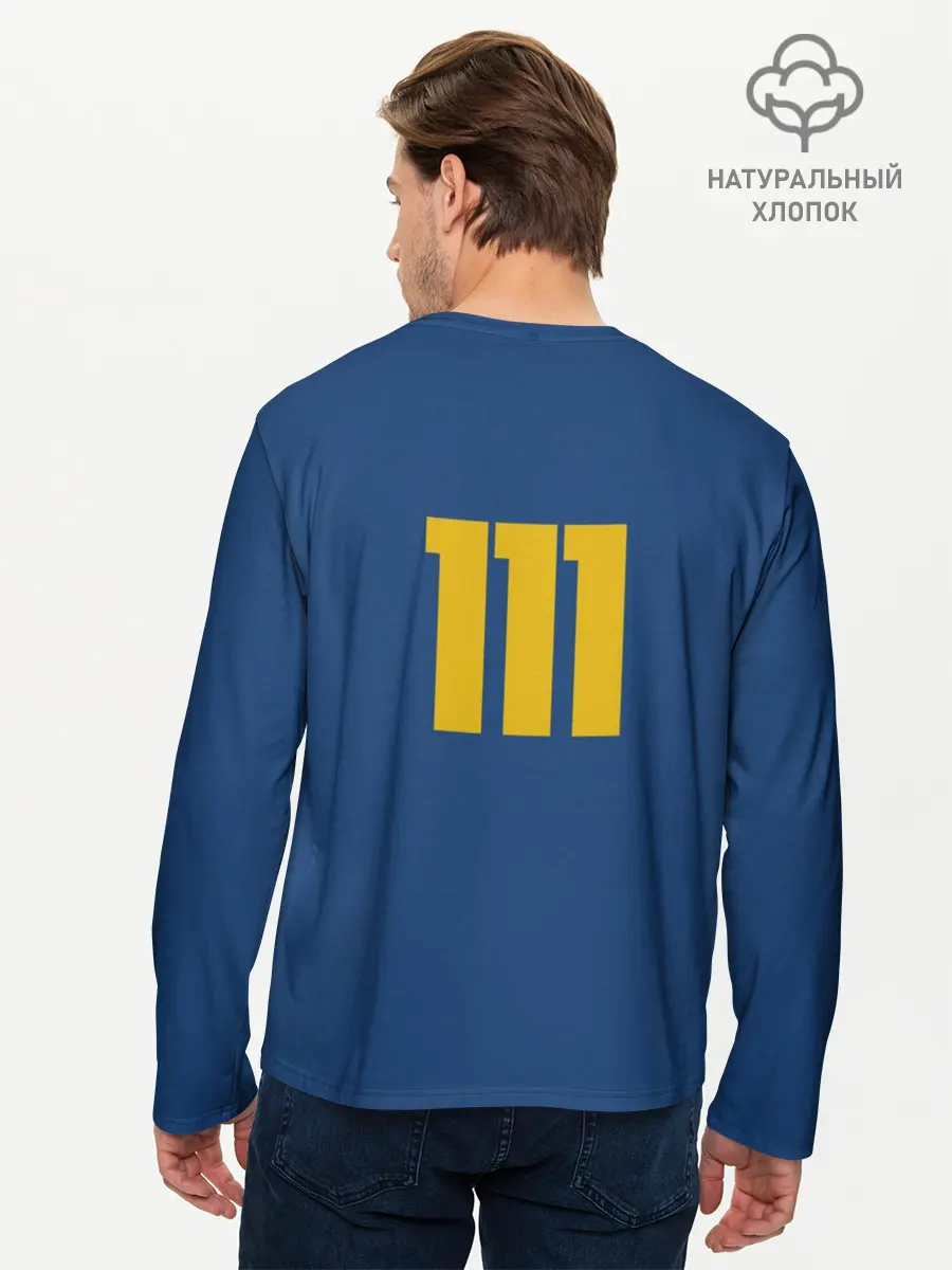 Мужской лонгслив базовый / FALLOUT VAULT 111 (P007_P004ooo1607743, P004ooo1607743)