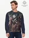 Мужской лонгслив базовый / Хищник | Predator (P007_P004ooo1608019, P004ooo1608019)