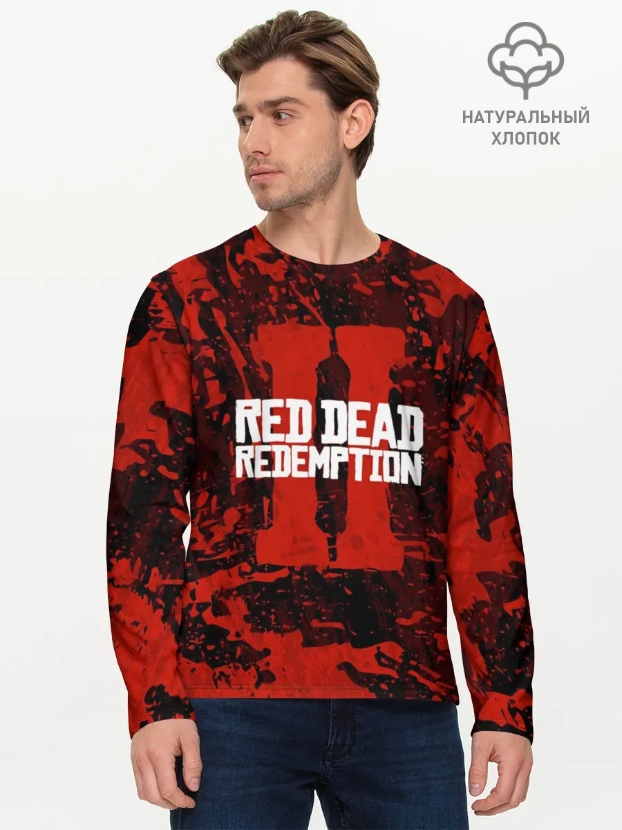Мужской лонгслив базовый / RED DEAD REDEMPTION 2 (P007_P004ooo1606899, P004ooo1606899)