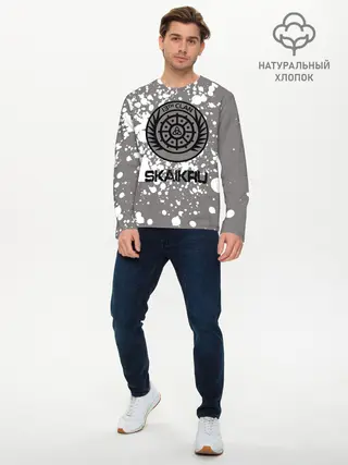 Мужской лонгслив базовый / Skaikru