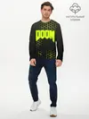 Мужской лонгслив базовый / DOOM (P007_P004ooo1610475, P004ooo1610475)