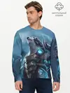 Мужской лонгслив базовый / Северный король (P007_P004ooo1610533, P004ooo1610533)