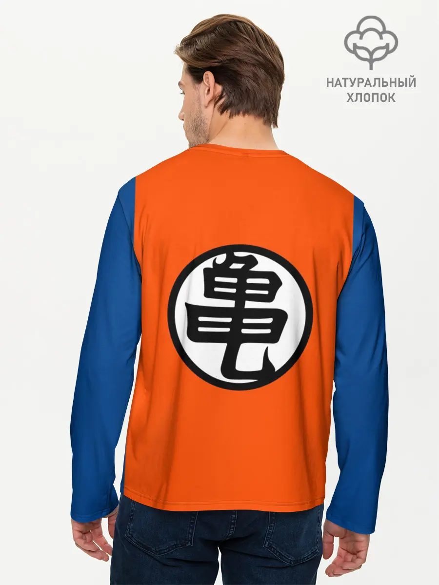 Мужской лонгслив базовый / KAME SENIN KANJI (P007_P004ooo1608417, P004ooo1608417)
