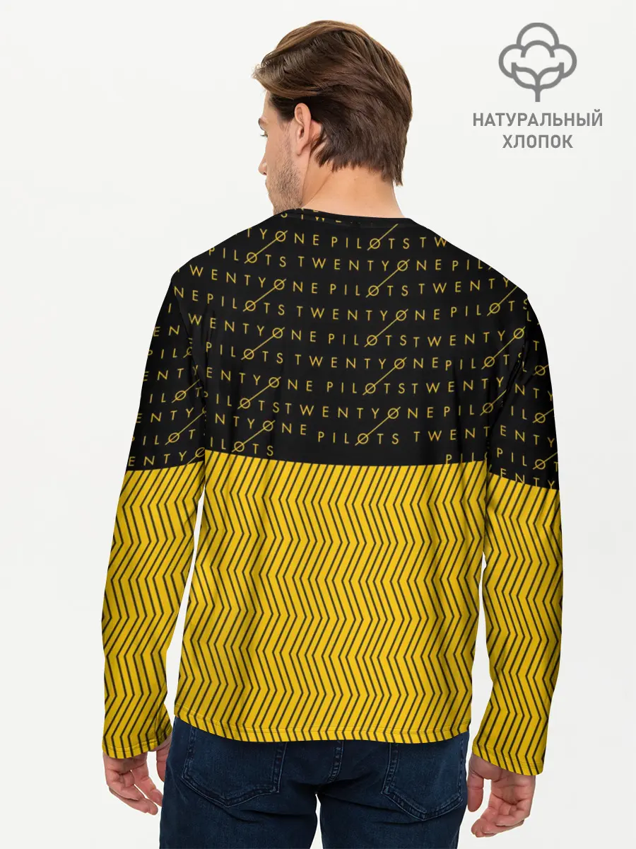 Мужской лонгслив базовый / TWENTY ONE PILOTS TOP (P007_P004ooo1611621, P004ooo1611621)