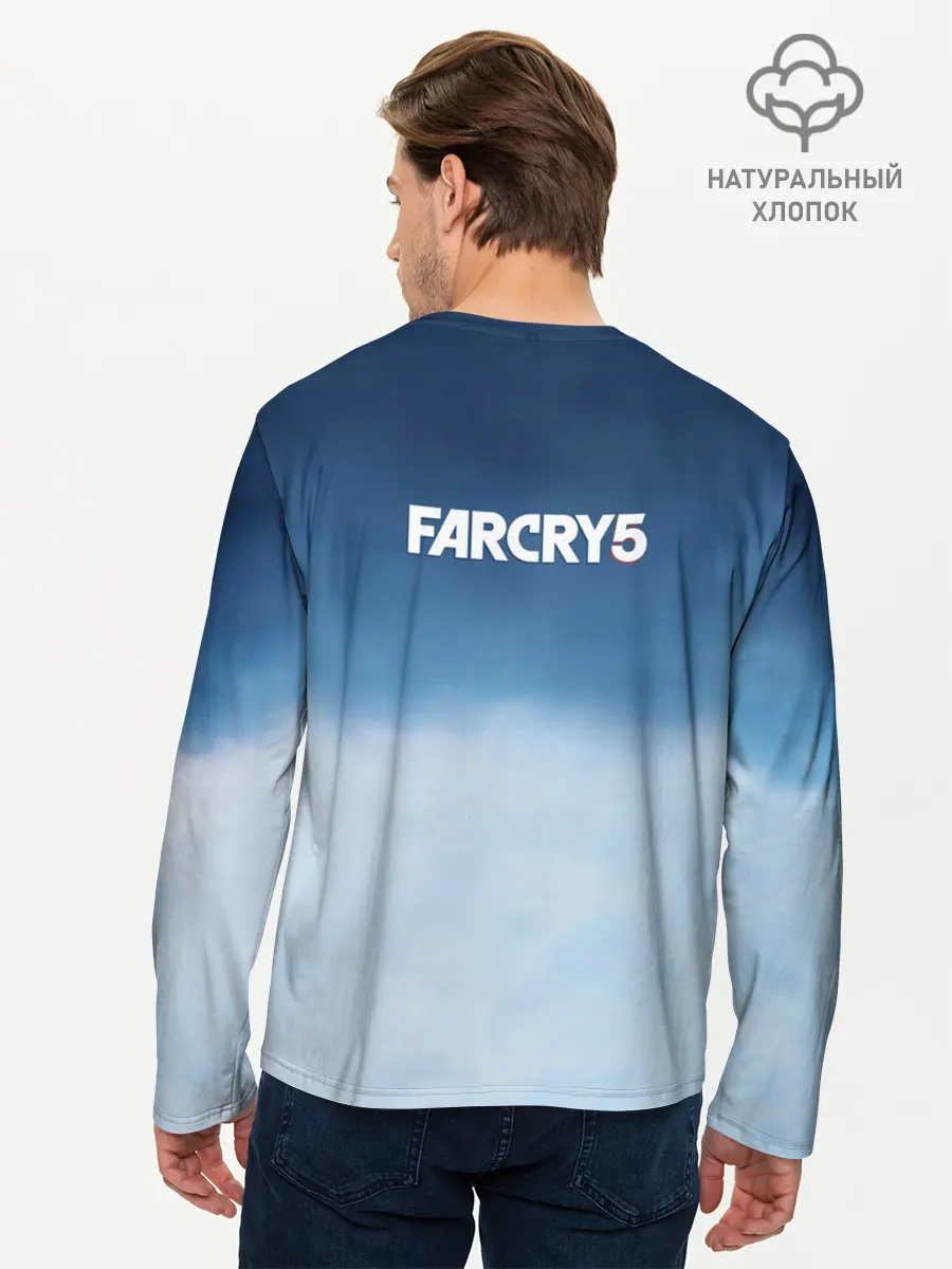 Мужской лонгслив базовый / Far Cry 5 (P007_P004ooo1611849, P004ooo1611849)