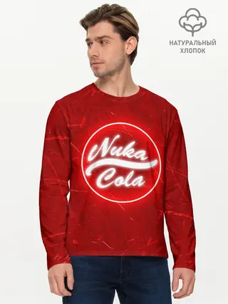 Мужской лонгслив базовый / NUKA COLA (P007_P004ooo1612099, P004ooo1612099)