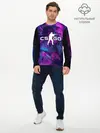 Мужской лонгслив базовый / CS GO HYPER BEAST LANDSCAPE (P007_P004ooo1610567, P004ooo1610567)