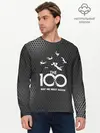 Мужской лонгслив базовый / The 100 (P007_P004ooo1610973, P004ooo1610973)