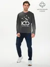 Мужской лонгслив базовый / The 100 (P007_P004ooo1610973, P004ooo1610973)