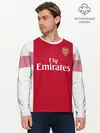 Мужской лонгслив базовый / Ozil home 18-19 (P007_P004ooo1611133, P004ooo1611133)