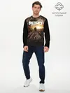Мужской лонгслив базовый / METRO EXODUS | МЕТРО ИСХОД (P007_P004ooo1613093, P004ooo1613093)