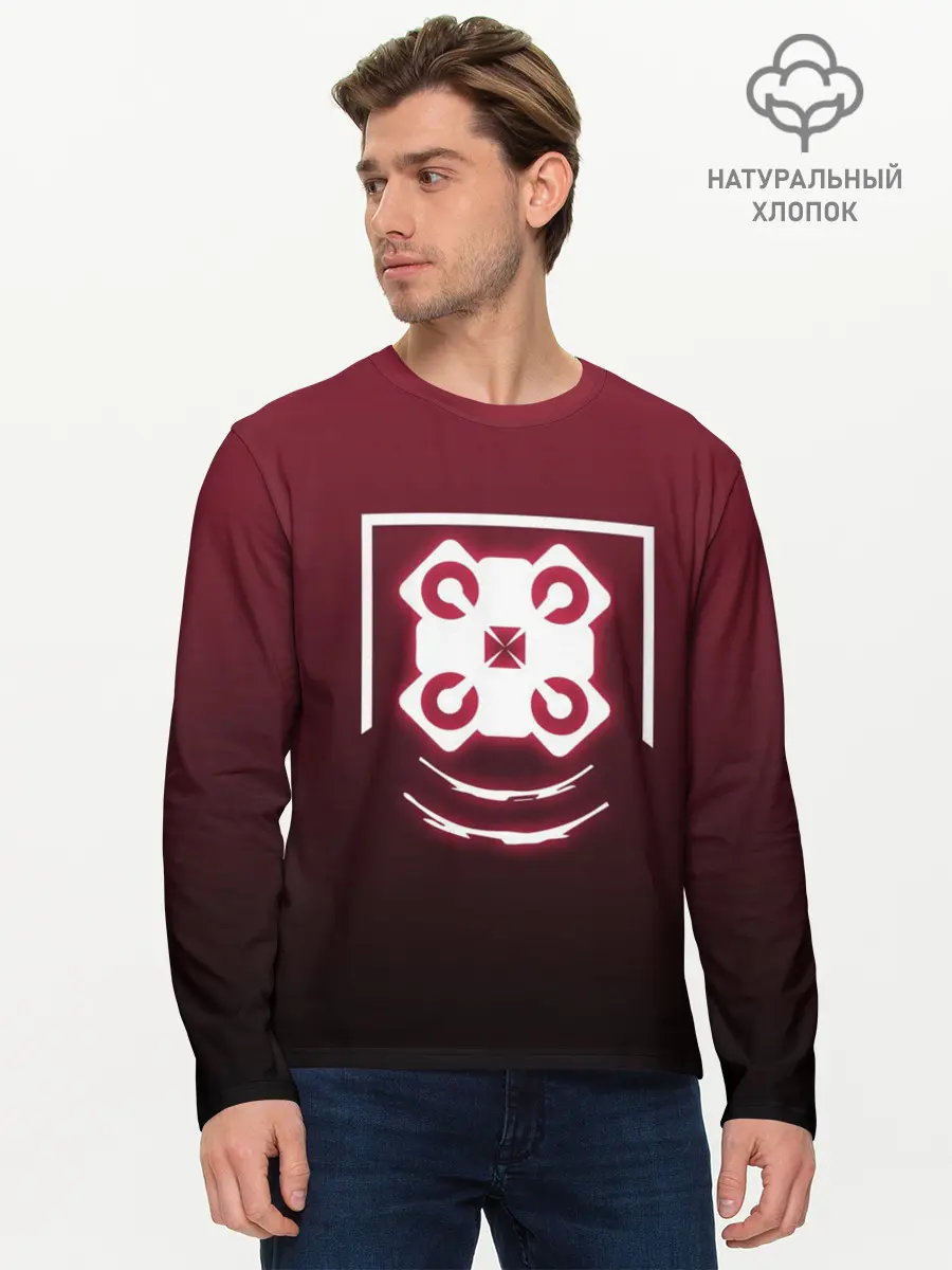 Мужской лонгслив базовый / R6S ECHO (P007_P004ooo1612287, P004ooo1612287)