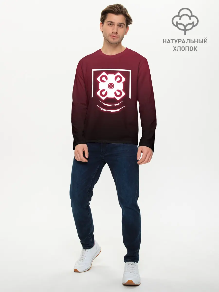 Мужской лонгслив базовый / R6S ECHO (P007_P004ooo1612287, P004ooo1612287)