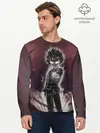 Мужской лонгслив базовый / Mob Psycho 100 (P007_P004ooo1612585, P004ooo1612585)