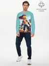 Мужской лонгслив базовый / Ratchet and Clank (P007_P004ooo1614563, P004ooo1614563)