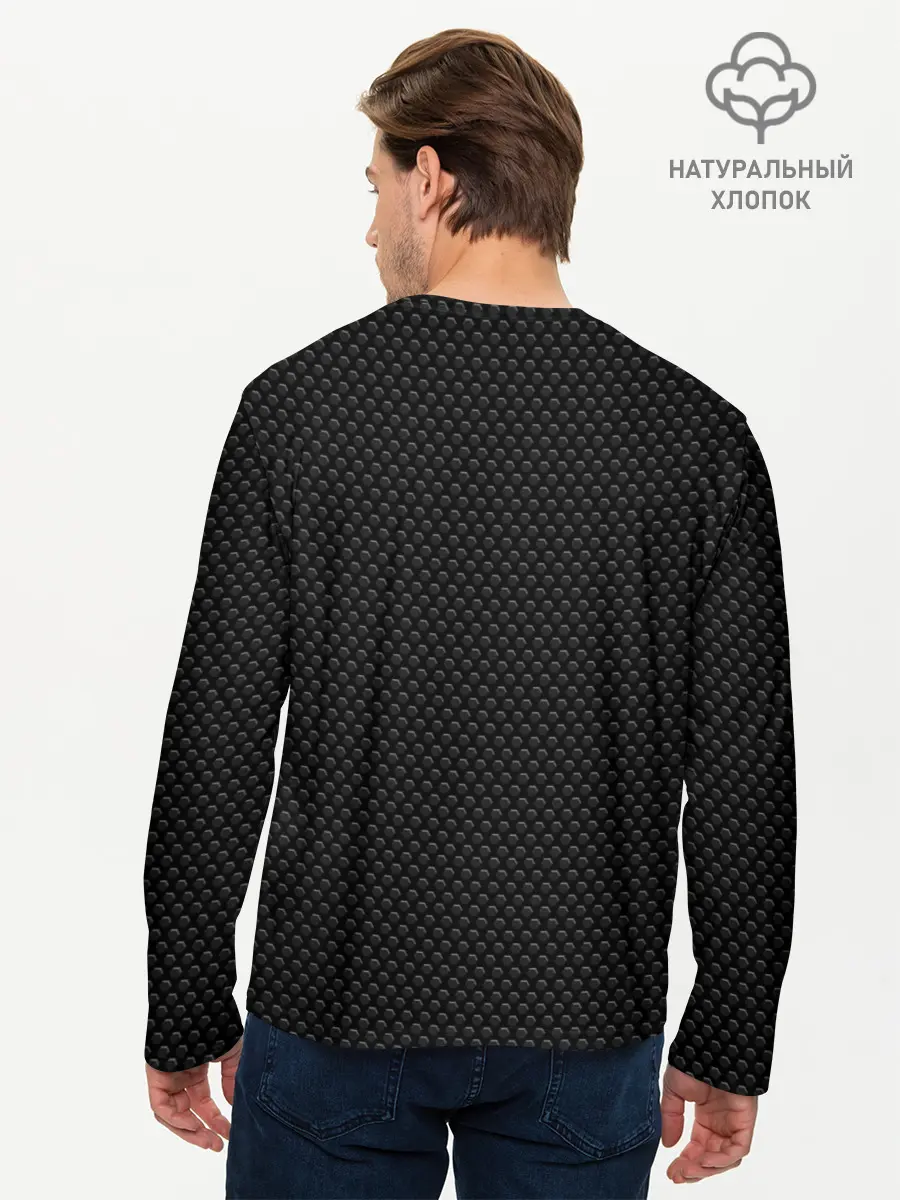 Мужской лонгслив базовый / ЧЕРНАЯ БРОНЯ | BLACK ARMOUR (P007_P004ooo1613975, P004ooo1613975)