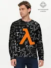 Мужской лонгслив базовый / ФОРМУЛЫ ФИЗИКА ЛЯМБДА (P007_P004ooo1614175, P004ooo1614175)