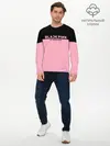 Мужской лонгслив базовый / BlackPink (P007_P004ooo1616035, P004ooo1616035)
