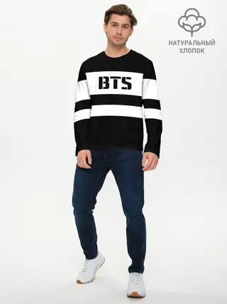 Мужской лонгслив базовый / BTS (P007_P004ooo1621879, P004ooo1621879)