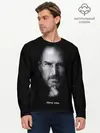 Мужской лонгслив базовый / Steve Jobs (P007_P004ooo1622299, P004ooo1622299)