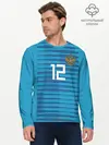 Мужской лонгслив базовый / Lunev away WC 2018 (P007_P004ooo1621467, P004ooo1621467)