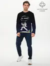 Мужской лонгслив базовый / Встреча в космосе (P007_P004ooo1623043, P004ooo1623043)