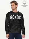 Мужской лонгслив базовый / AC/DC (P007_P004ooo1622863, P004ooo1622863)