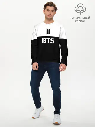 Мужской лонгслив базовый / BTS (P007_P004ooo1622897, P004ooo1622897)