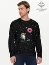 Мужской лонгслив базовый / Homer Spaceman (P007_P004ooo1622939, P004ooo1622939)