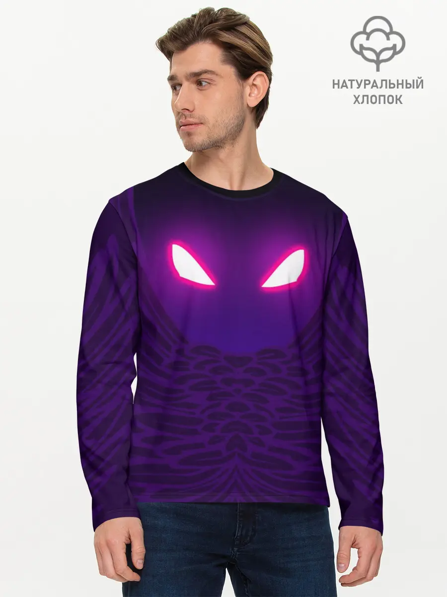 Мужской лонгслив базовый / FORTNITE RAVEN (P007_P004ooo1623021, P004ooo1623021)