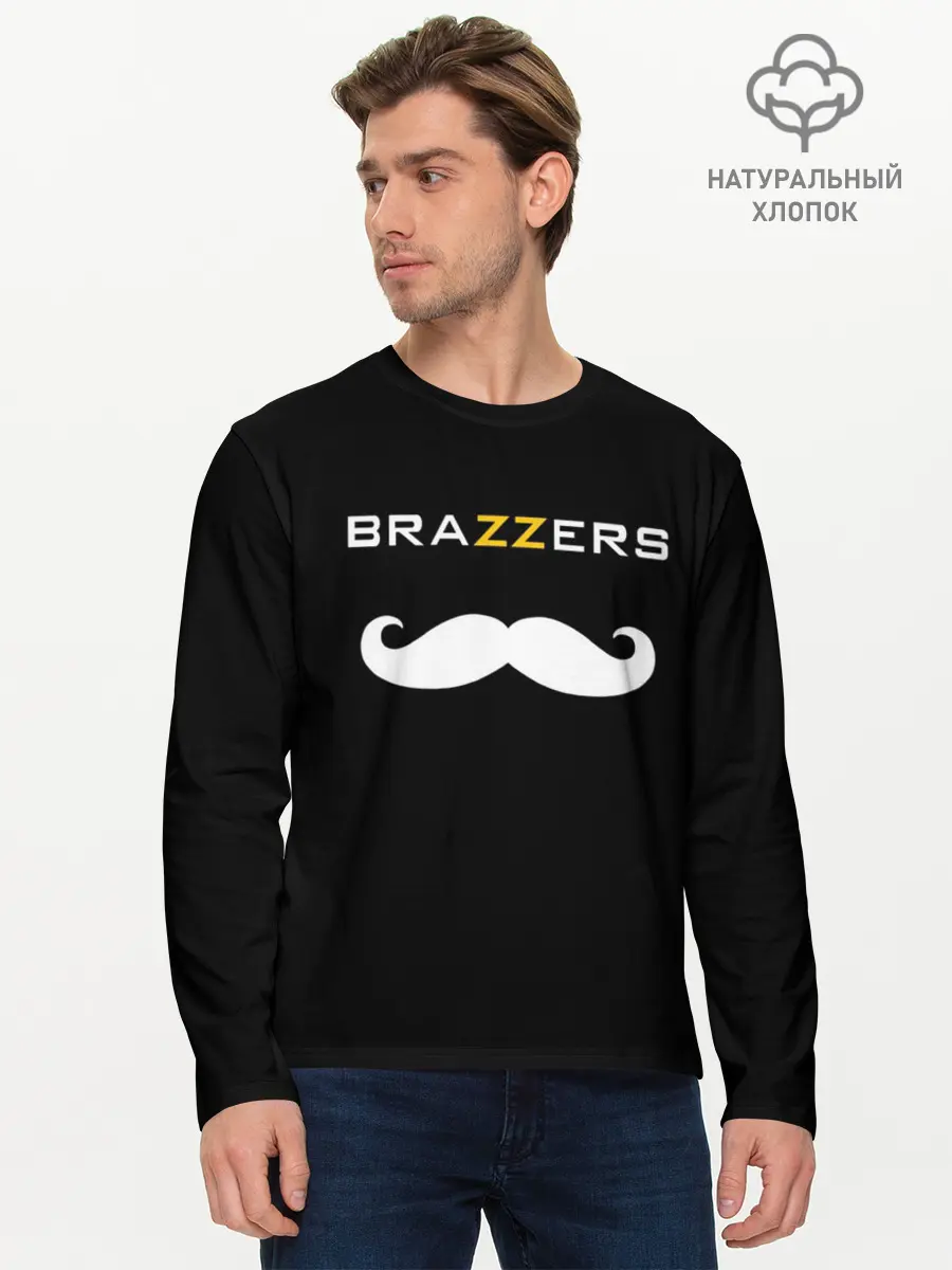 Мужской лонгслив базовый / BRAZZERS (P007_P004ooo1624687, P004ooo1624687)