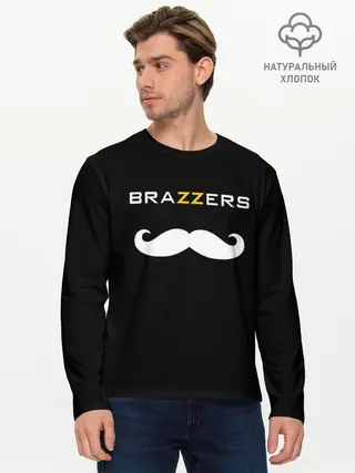 Мужской лонгслив базовый / BRAZZERS (P007_P004ooo1624687, P004ooo1624687)