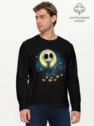 Мужской лонгслив базовый / The Nightmare Before Christmas