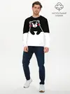 Мужской лонгслив базовый / Kumamon повис (P007_P004ooo1625477, P004ooo1625477)