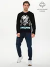 Мужской лонгслив базовый / ХИЩНИК | PREDATOR. (P007_P004ooo1623615, P004ooo1623615)