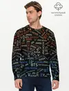 Мужской лонгслив базовый / BTS (P007_P004ooo1626349, P004ooo1626349)