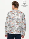 Мужской лонгслив базовый / Снеговики (P007_P004ooo1626621, P004ooo1626621)