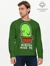 Мужской лонгслив базовый / Nobody Hugs Me (P007_P004ooo1625603, P004ooo1625603)