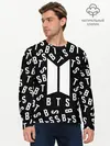 Мужской лонгслив базовый / BTS (P007_P004ooo1625713, P004ooo1625713)