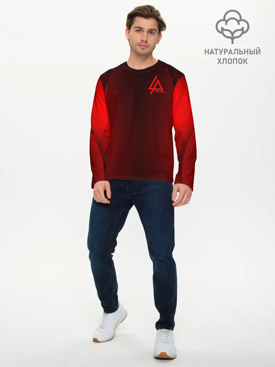 Мужской лонгслив базовый / Linkin Park (P007_P004ooo1627761, P004ooo1627761)