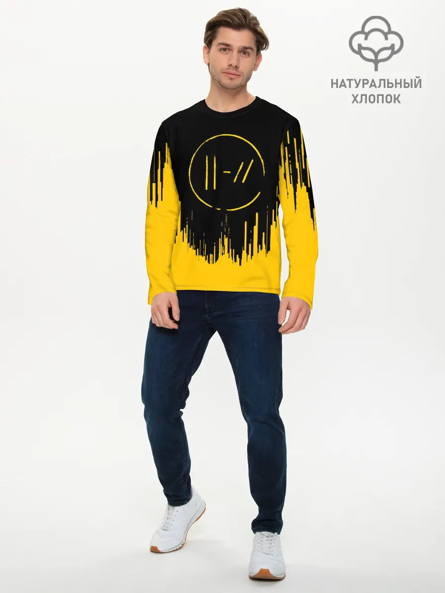 Мужской лонгслив базовый / TWENTY ONE PILOTS (P007_P004ooo1626991, P004ooo1626991)
